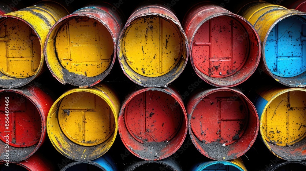 background of colorful PVC pipes background of colorful PVC pipes