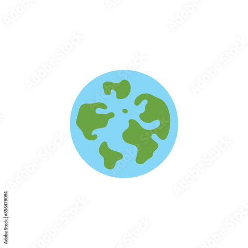 Earth icon vector. EPS 10 editable vector