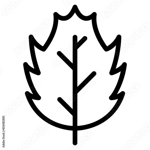 Maple leaf icon symbol