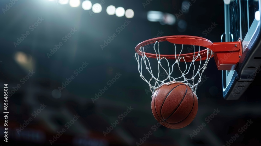 Basketball Swish: The Moment of Triumph Basketball Swish: The Moment of Triumph
