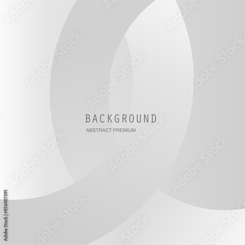 Minimalist silver abstract background design. Futuristic exclusive graphic elements for advertising, greeting cards, website, poster, banner, key visual, book cover, brochure etc… Vector EPS