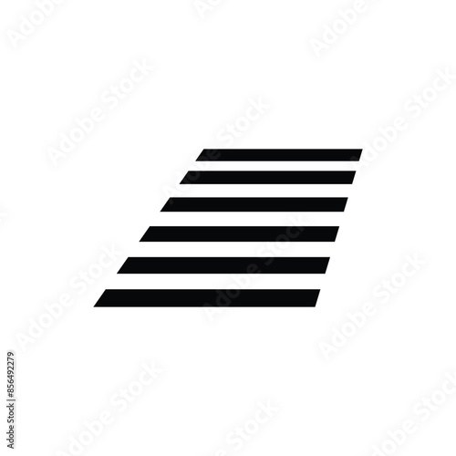 road crossing icon