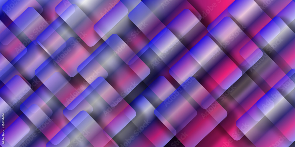 Obraz premium Light Purple, Pink vector texture in rectangular style. Pale Lilac and Medium Lavender abstract background vector presentation design. PowerPoint and Business background. 