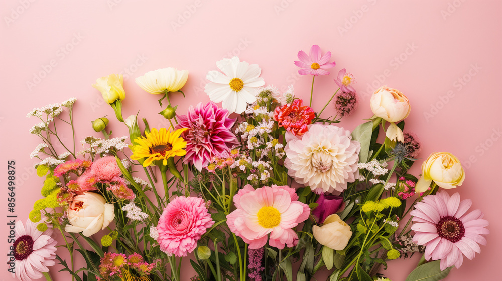 bouquet of flowers, Spring wallpaper, various flower patterns, vibrant and colorful background, floral background bouquet of flowers, Spring wallpaper, various flower patterns, vibrant and colorful background, floral background