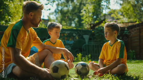 From Sidelines to Superstars, Coach Guides Young Team on Path to Soccer Success photo