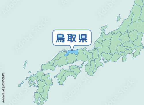 鳥取県　鳥取　地図