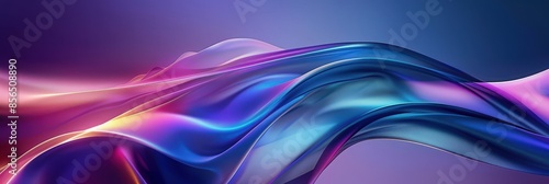 Wallpaper Mural Abstract Blue and Purple Swirling Design Torontodigital.ca