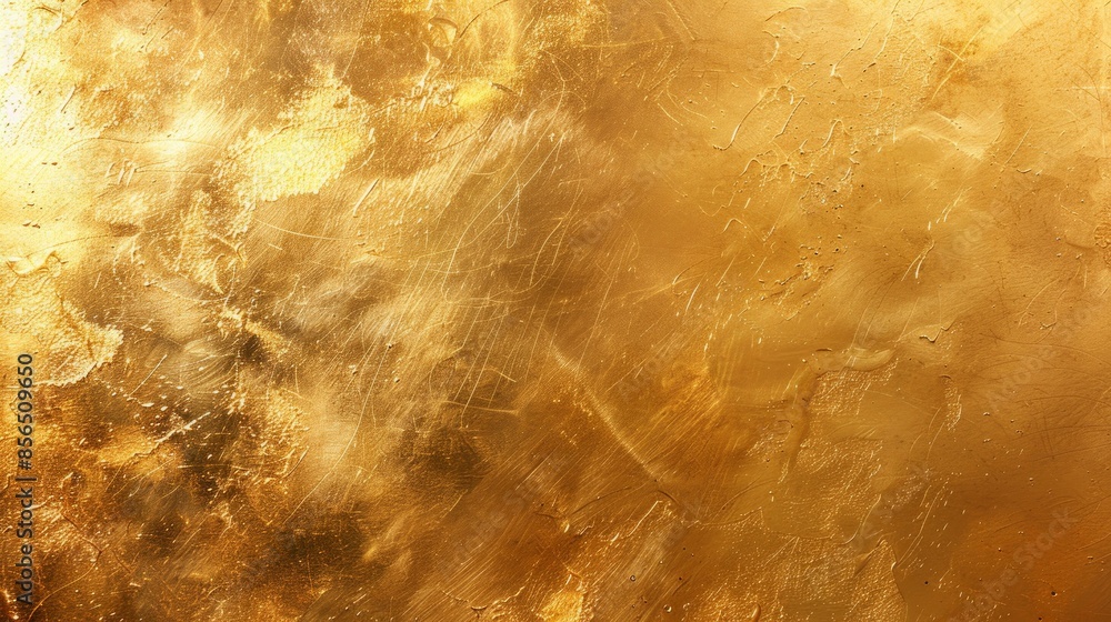 Gold background with texture and paint specks. Metallic background for design projects. Gold background with texture and paint specks. Metallic background for design projects.