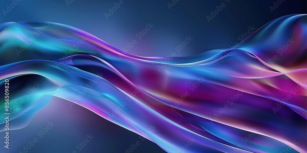 Abstract Blue and Purple Swirling Design Abstract Blue and Purple Swirling Design