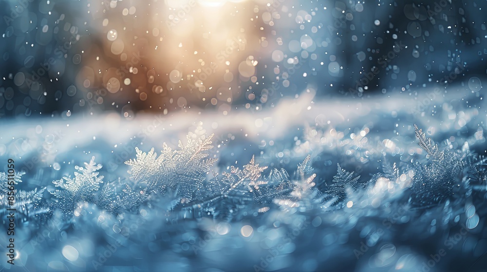 Snowflakes taken close up in winter
Snowflakes taken close up in winter