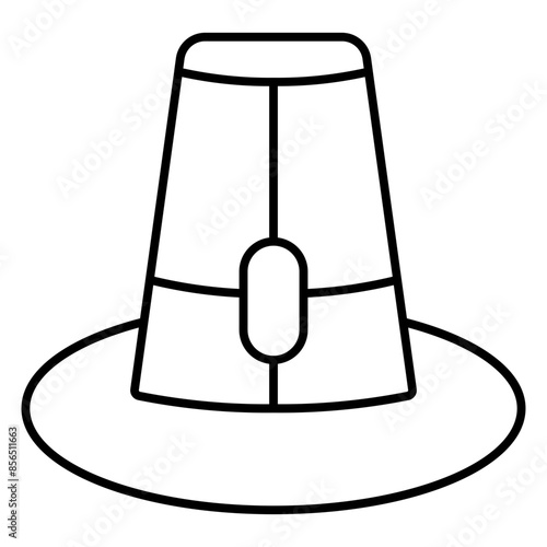 Magic hat icon symbol