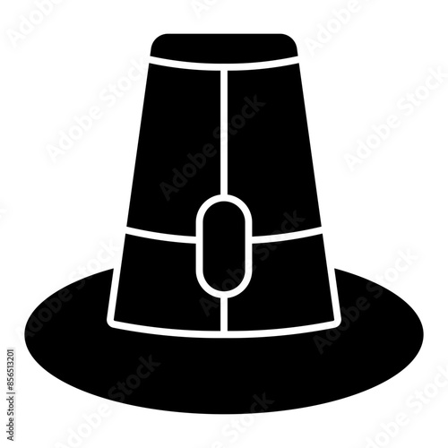 Magic hat icon symbol