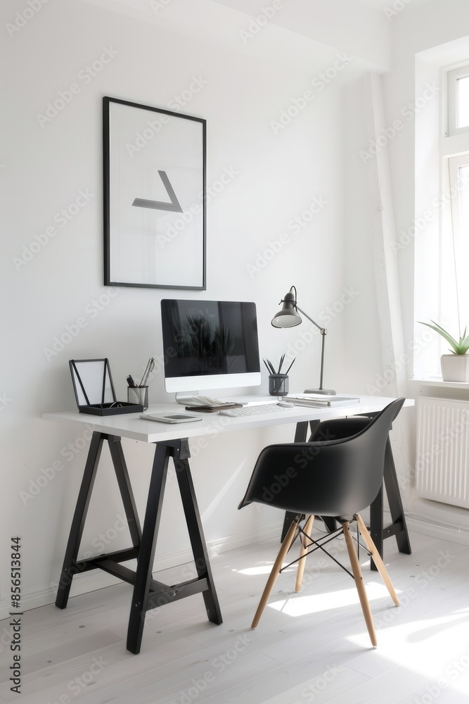 Clean and Minimalist Workspace for Focus, Clean and Organized Workspace Clean and Minimalist Workspace for Focus, Clean and Organized Workspace