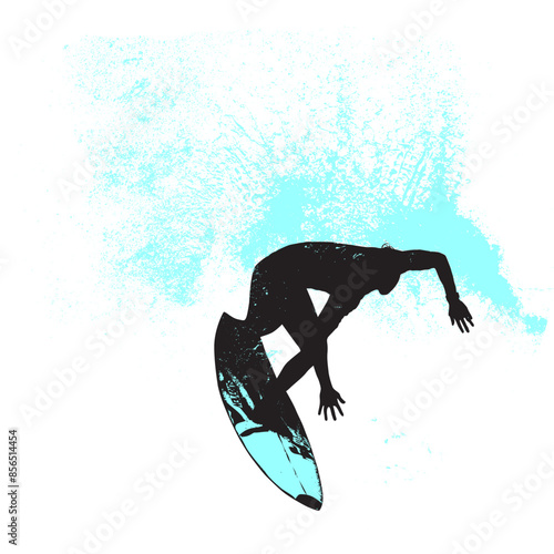 surfista, tabla de surf, vector, surf, ola, surfer, grafico, mar,  deporte
