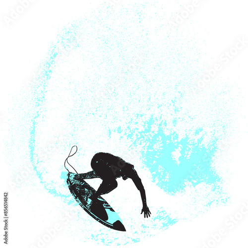 surfista, tabla de surf, vector, surf, ola, surfer, grafico, mar,  deporte