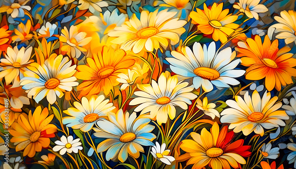 Fototapeta premium flower background