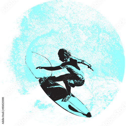 surfista, tabla de surf, vector, surf, ola, surfer, grafico, mar,  deporte
