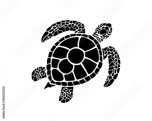 graphic sea turtle,vector illustration of sea turtle,vector of turtle design on a white background,save a turtle.