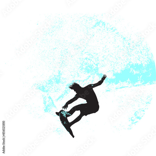 surfista, tabla de surf, vector, surf, ola, surfer, grafico, mar,  deporte