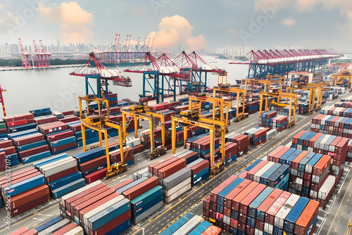 Container Port and Customs Duties: The Heartbeat of International Logistics photo
