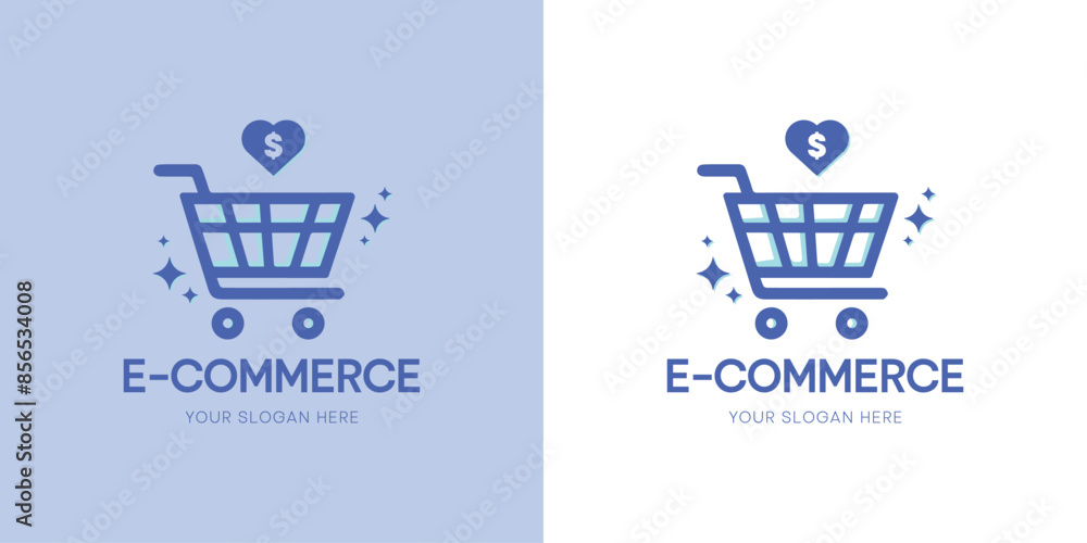 Online Shop Logo designs Template, set of Vector illustration, Online Shop Logo designs Template, set of Vector illustration,