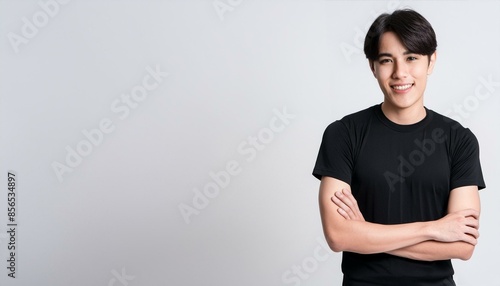 t shirt on a mannequin, woman with bags portrait of a man wallpaper man leaning against brick wall, man in a shirt, Handsome man in blank black t-shirt standing against brick wall