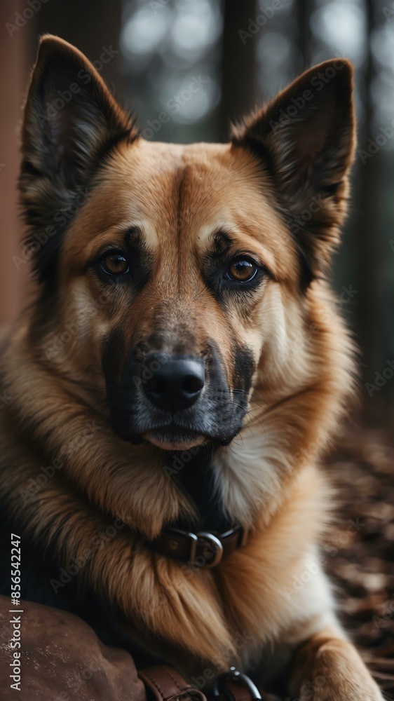 aesthetic image of a sable patterns dog closeup for wa background aesthetic image of a sable patterns dog closeup for wa background
