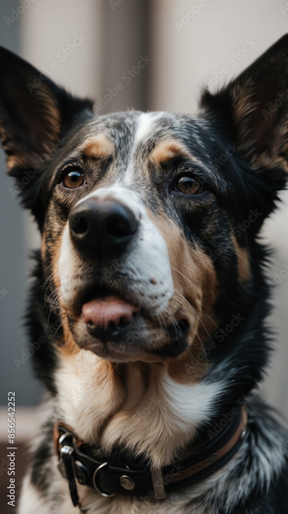 aesthetic image of a ticked patterns dog closeup for w background aesthetic image of a ticked patterns dog closeup for w background