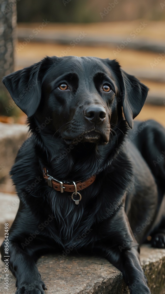 aesthetic image of a black dog closeup for wallpaper background aesthetic image of a black dog closeup for wallpaper background
