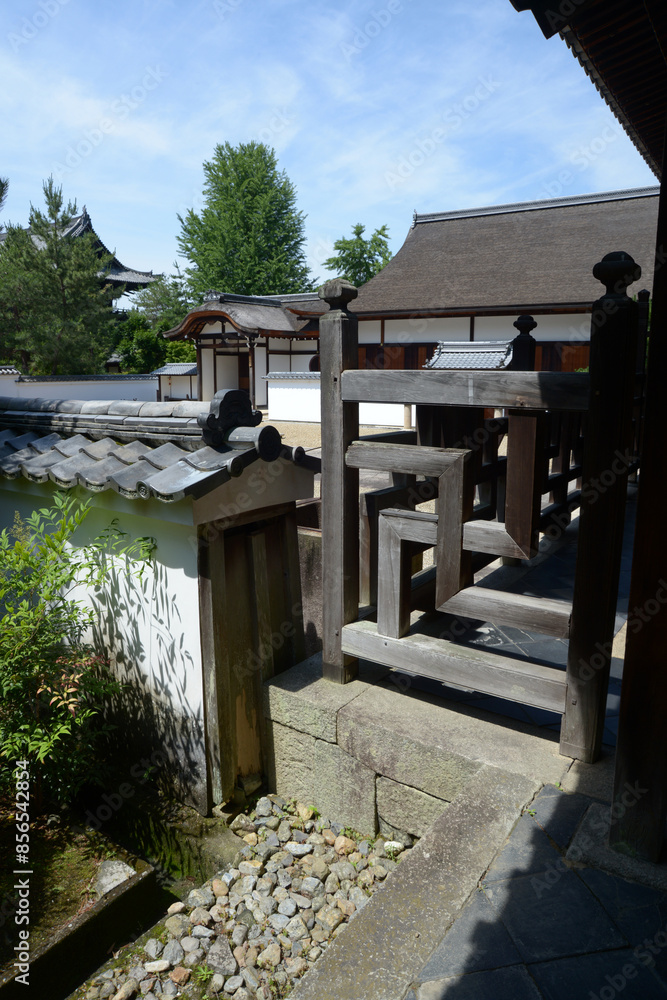 黄檗山萬福寺 開山堂の卍の勾欄 京都府宇治市 黄檗山萬福寺 開山堂の卍の勾欄 京都府宇治市