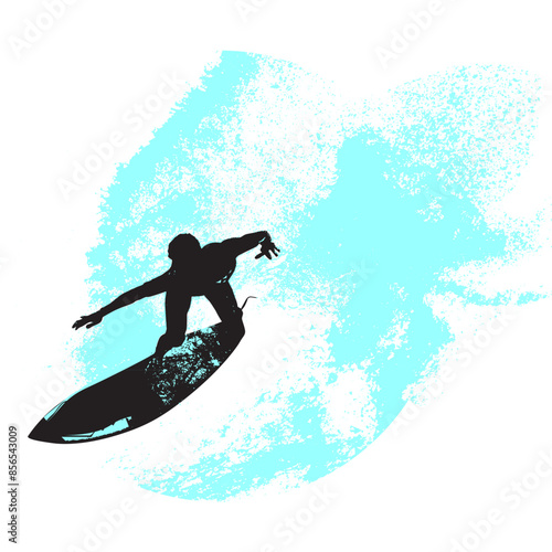 surfista, tabla de surf, vector, surf, ola, surfer, grafico, mar,  deporte