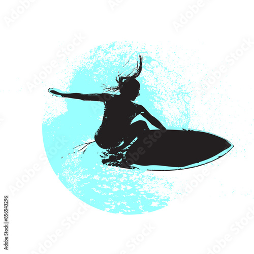 surfista, tabla de surf, vector, surf, ola, surfer, grafico, mar,  deporte