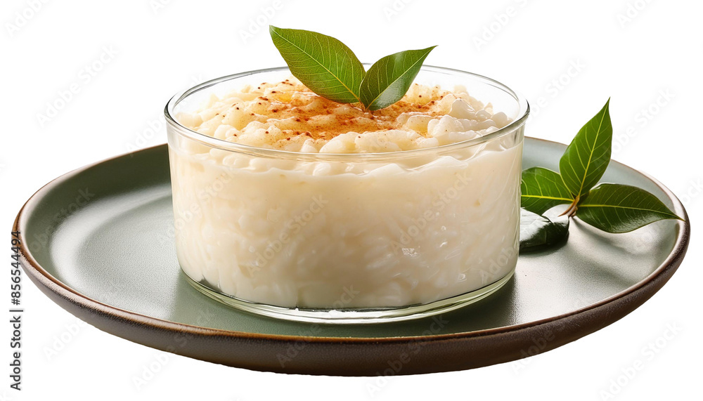 Rice pudding is a sweet and delicious dessert Rice pudding is a sweet and delicious dessert