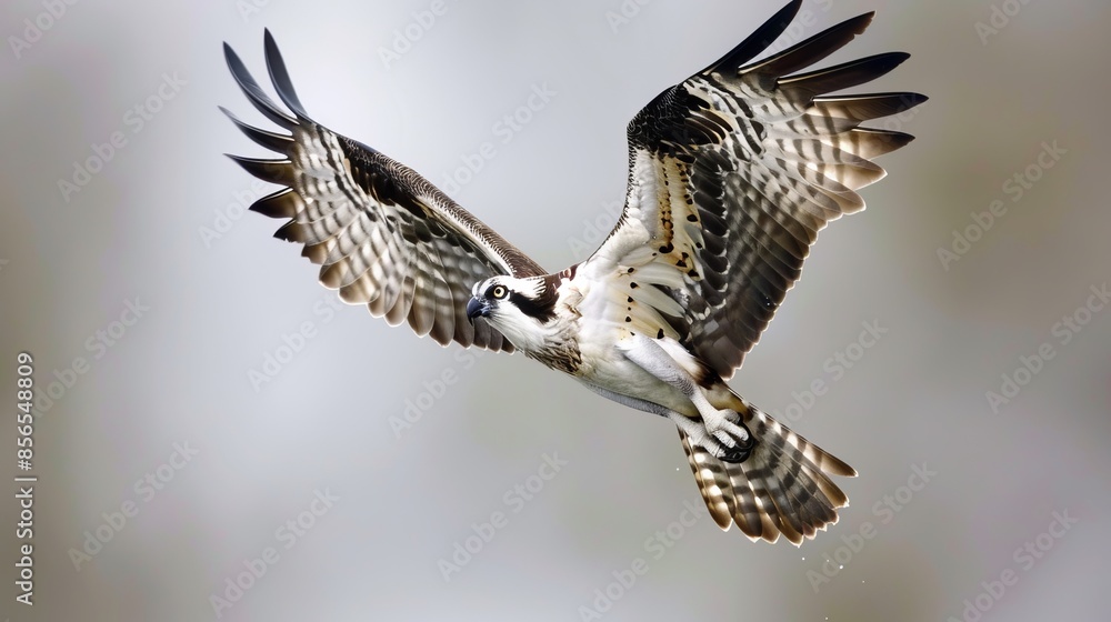 Majestic Ospreys Display Precision and Power while Diving for Fish in Serene Lakes Majestic Ospreys Display Precision and Power while Diving for Fish in Serene Lakes