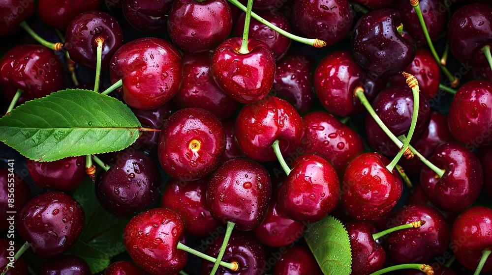 cherries on background. sweet cherries. cherries on background. sweet cherries.