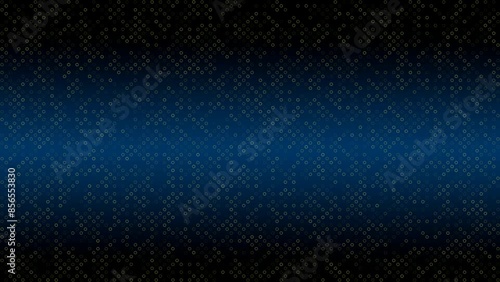 4k dynamic seamless looping animation with fading circles. Yellow rings and blue gradient. Abstract technological backdrops