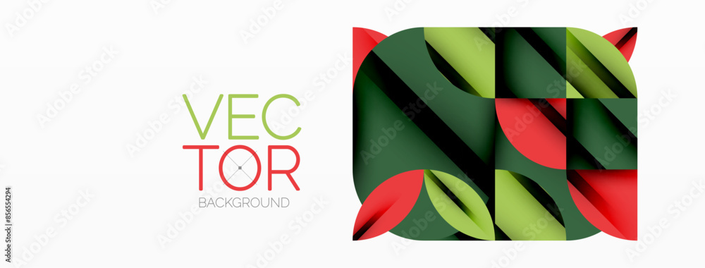 Circle, square and flower petal geometric background. Round shapes composition for wallpaper, banner, background or landing Circle, square and flower petal geometric background. Round shapes composition for wallpaper, banner, background or landing