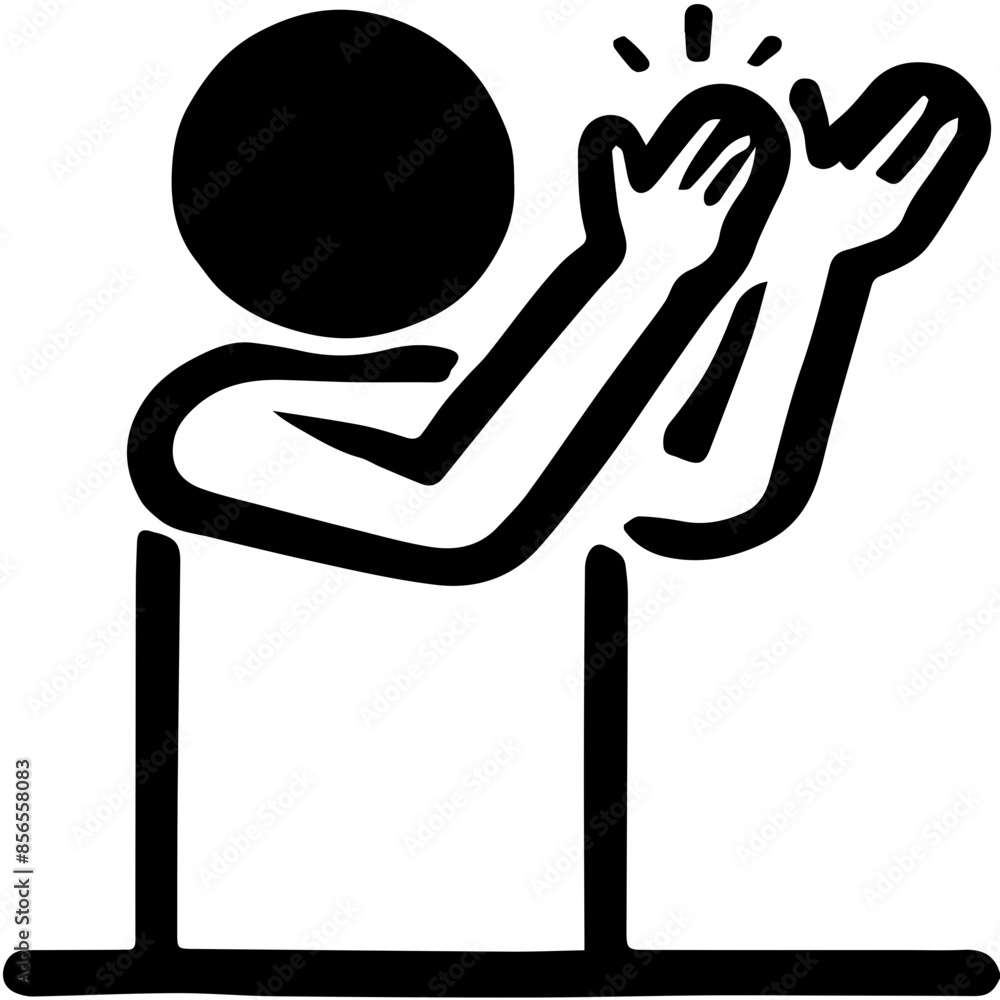 person clapping person clapping