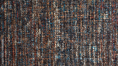 Fabric tweed texture, background. Tweed real fabric texture seamless pattern