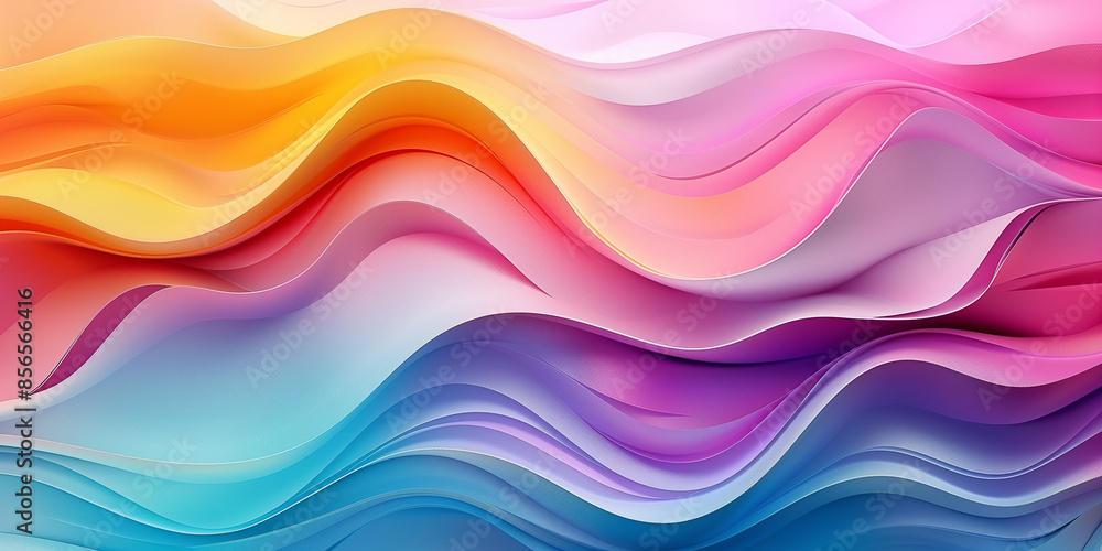 Bunte Linien in 3D Optik für schönen Hintergrund Bunte Linien in 3D Optik für schönen Hintergrund