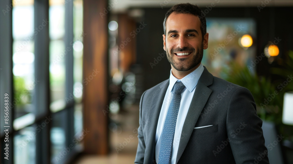 portrait cheerful of business to convey their spirit job portrait cheerful of business to convey their spirit job