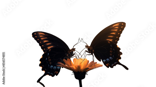 butterfly isolated on white