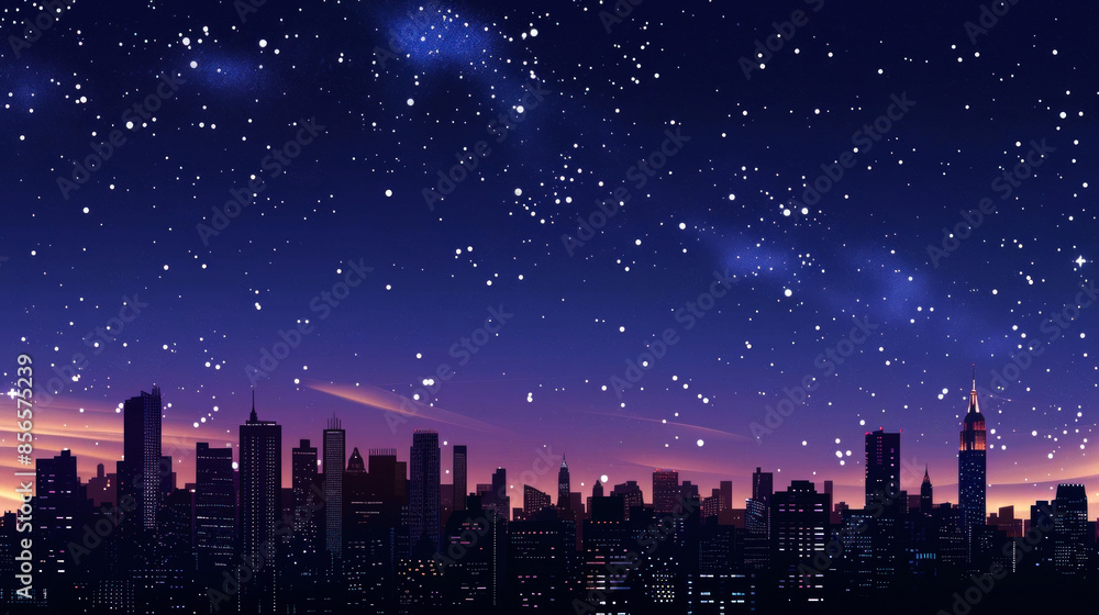 landscape beautiful of skyline on the morning, afternoon, evening and night landscape beautiful of skyline on the morning, afternoon, evening and night