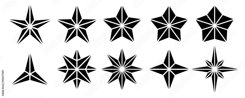 Set rating stars icon badges. Feedback customers. Rank, level of satisfaction rating. Five stars customer product rating review. 5 star rating icon. Vector illustration. Set rating stars icon badges. Feedback customers. Rank, level of satisfaction rating. Five stars customer product rating review. 5 star rating icon. Vector illustration.
