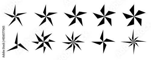 Set rating stars icon badges. Feedback customers. Rank, level of satisfaction rating. Five stars customer product rating review. 5 star rating icon. Vector illustration.