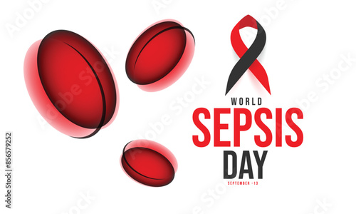 World Sepsis Day. background, banner, card, poster, template. Vector illustration.