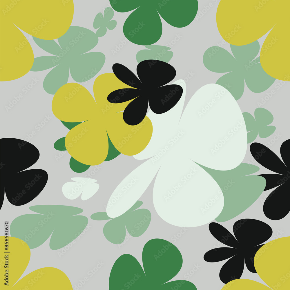 Simple and cute daisy flower floral seamless pattern for kids. Creative kids texture for fabric. flower texture, vector repeat pattern background Simple and cute daisy flower floral seamless pattern for kids. Creative kids texture for fabric. flower texture, vector repeat pattern background