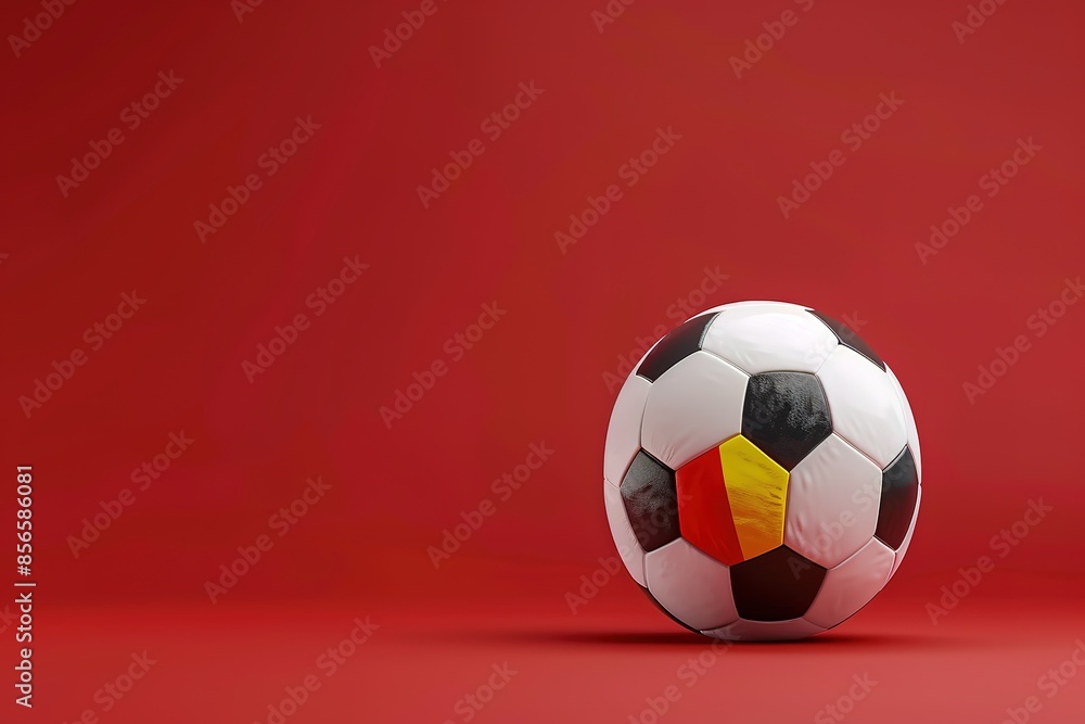 soccer field with football ball and soccer goal 3d-illustration soccer field with football ball and soccer goal 3d-illustration