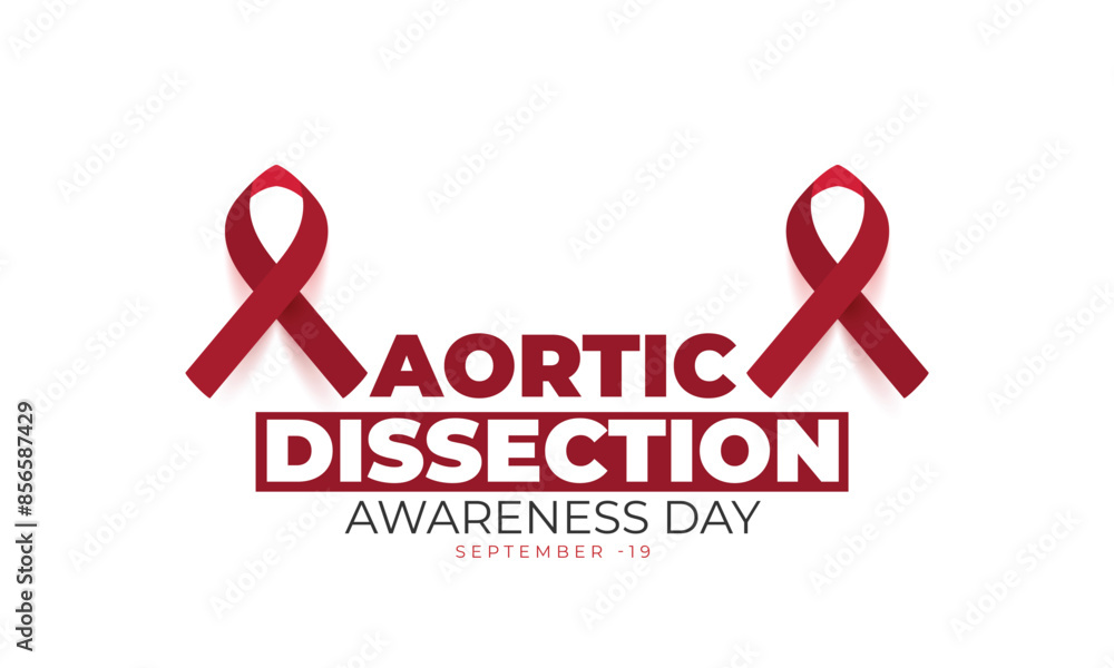 Aortic Dissection awareness day. background, banner, card, poster, template. Vector illustration. Aortic Dissection awareness day. background, banner, card, poster, template. Vector illustration.