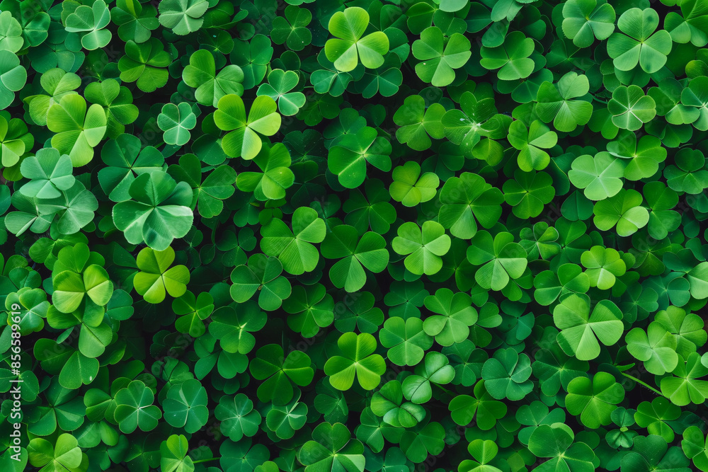 a group of clovers a group of clovers